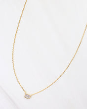 Load image into Gallery viewer, Lincoln CZ Baguette Necklace