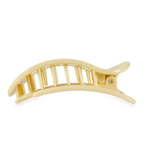 Load image into Gallery viewer, Flat Round Hair Clip | Large | Butter Yellow