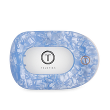 Load image into Gallery viewer, Flat Round Hair Clip | Large | Blue Lagoon