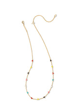 Load image into Gallery viewer, HAVEN HEART STRAND NECKLACE GOLD MULTI MIX