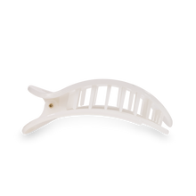 Load image into Gallery viewer, Round Flat Hair Clip | Medium | Coconut White