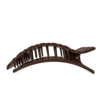 Load image into Gallery viewer, Flat Rectangle Hair Clip | Large | Truly Taupe Quilted