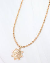Load image into Gallery viewer, Penrith Cross Coin Necklace