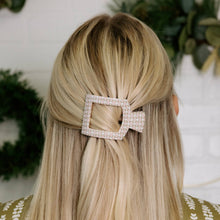 Load image into Gallery viewer, Pine & Pearl | Small | Flat Square Hair Clip