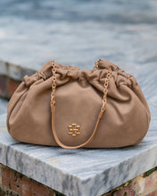 Load image into Gallery viewer, Whitley Gathered Bag Latte
