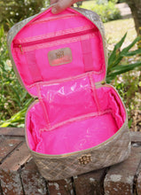 Load image into Gallery viewer, Hampton Train Case Champagne Pop