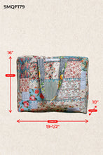 Load image into Gallery viewer, Trompe L’oeil Patchwork Structured Quilted Tote Bag