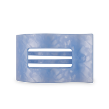 Load image into Gallery viewer, Flat Rectangle Hair Clip | Large | Blue Lagoon