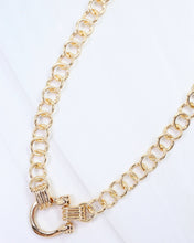 Load image into Gallery viewer, Derry Horsebit Link Necklace