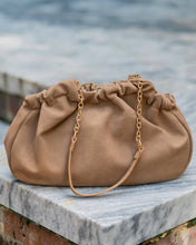 Load image into Gallery viewer, Whitley Gathered Bag Latte