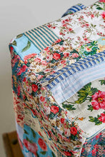Load image into Gallery viewer, Trompe L’oeil Patchwork Structured Quilted Tote Bag
