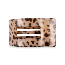 Load image into Gallery viewer, Flat Rectangle Hair Clip | Medium | Blonde Tortoise
