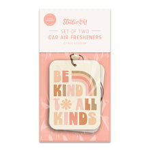Load image into Gallery viewer, Be Kind to All Kinds Car Air Freshener
