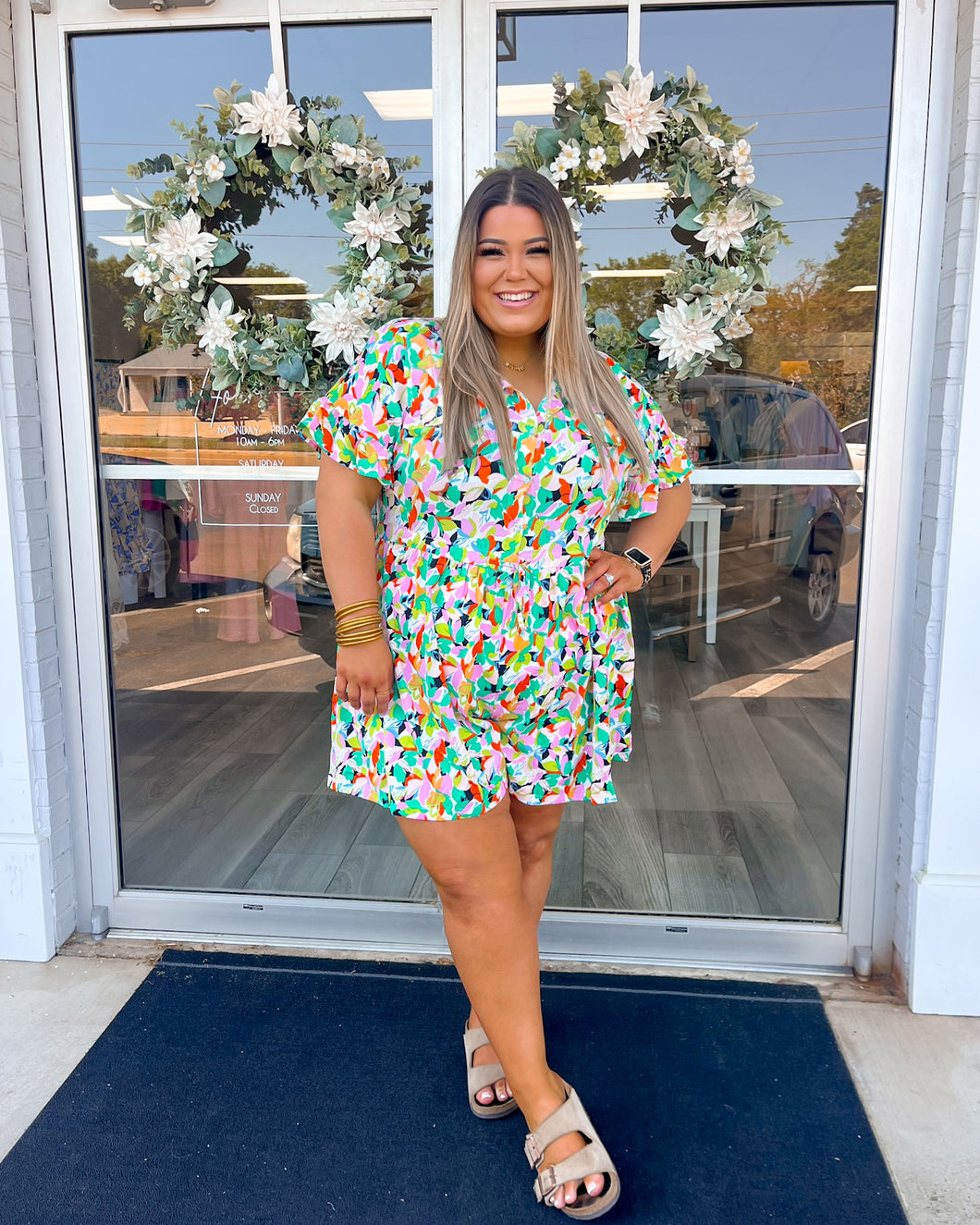 Floral Romper