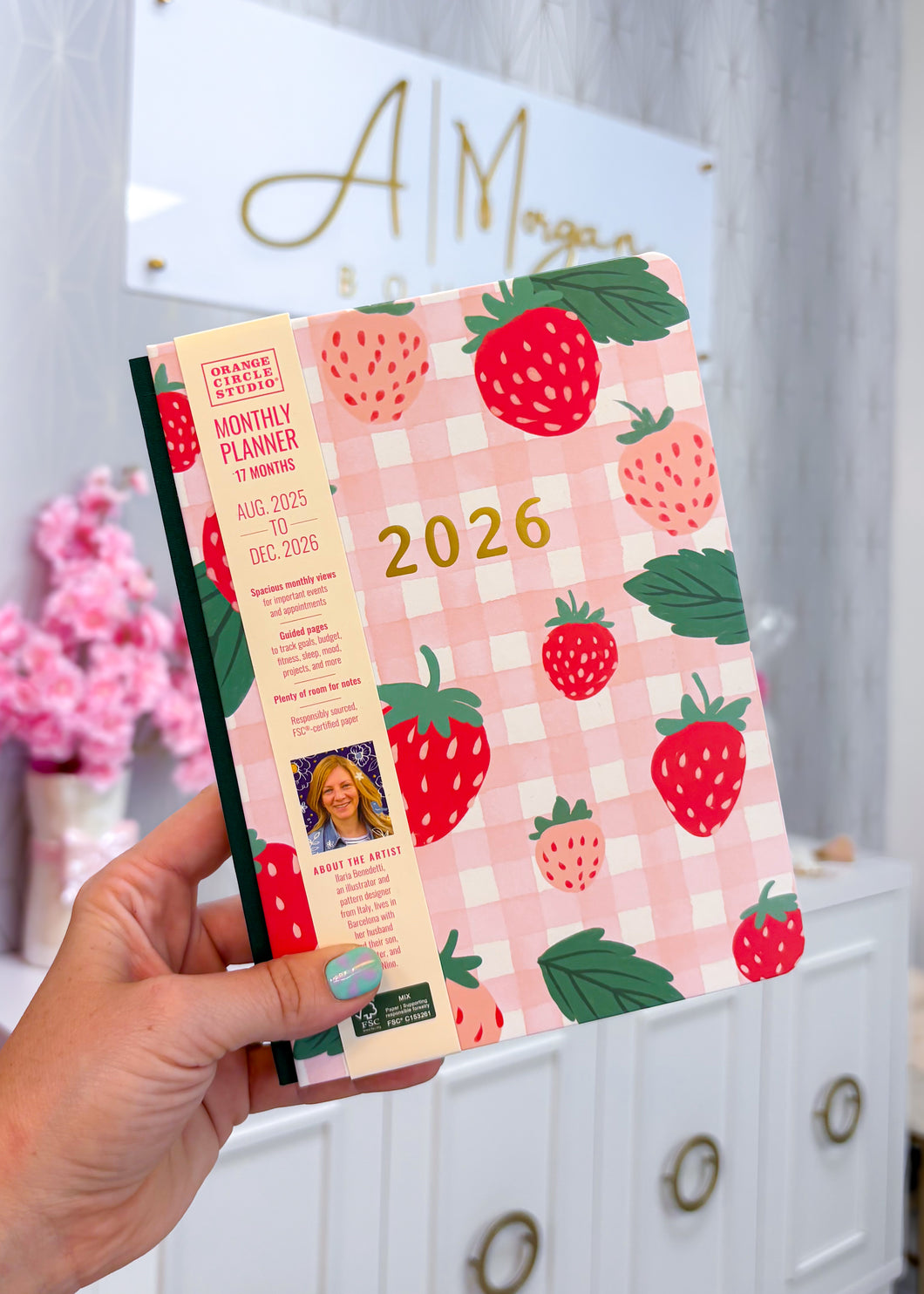 2026 Strawberry Love Good Day Planner