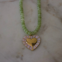 Load image into Gallery viewer, Olivia Heart Gemstone Necklace
