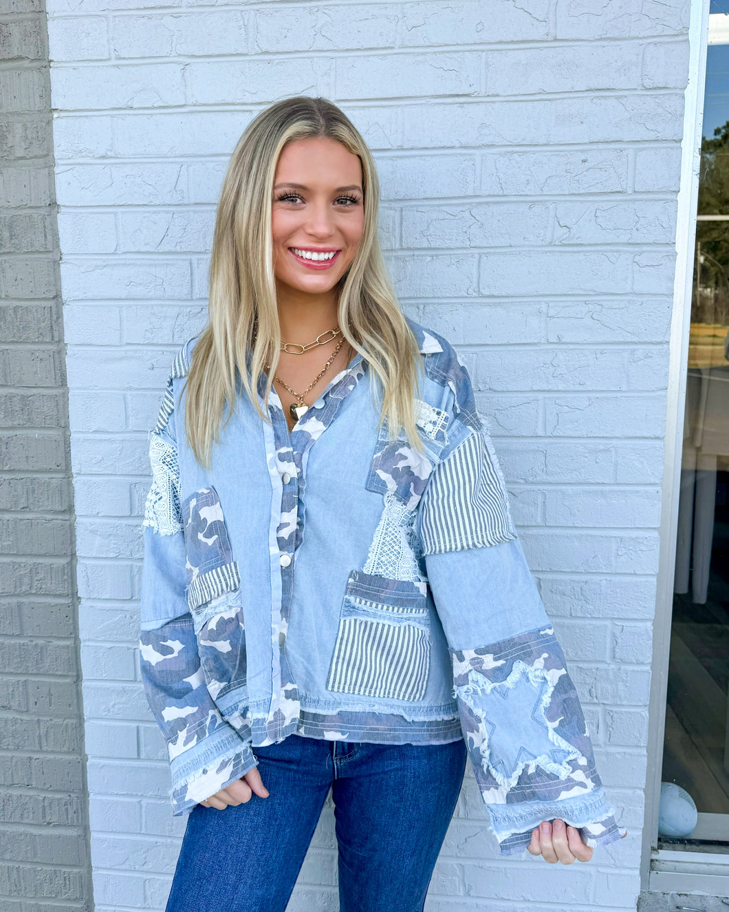 Messy Camo Jacket