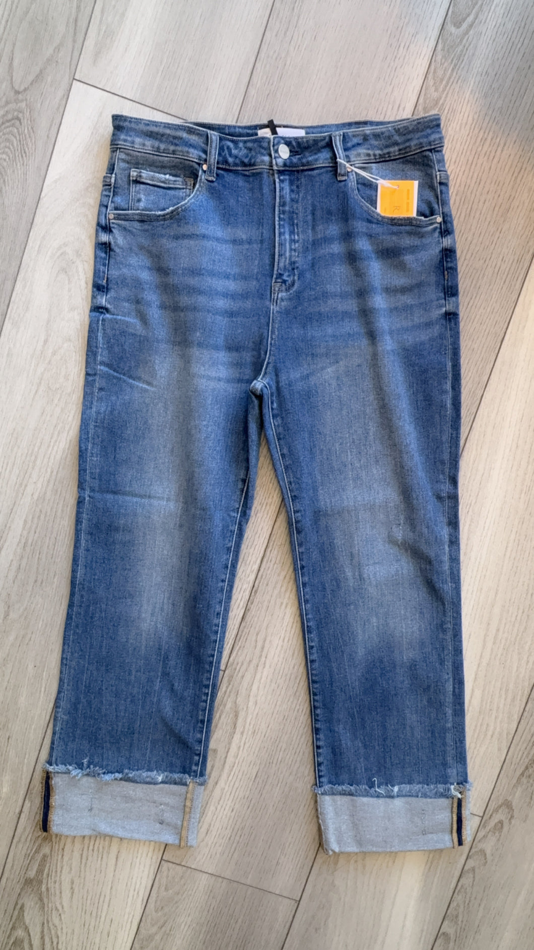 Mandy Cuffed Relaxed Jeans