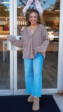 Load image into Gallery viewer, The Best Patch Pullover - Coffee
