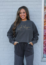 Load image into Gallery viewer, Pepper  + Gold Logo Sweatshirt
