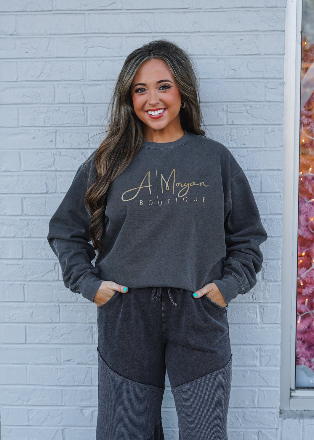 Pepper  + Gold Logo Sweatshirt