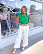 Load image into Gallery viewer, Believe Me Blouse - Green

