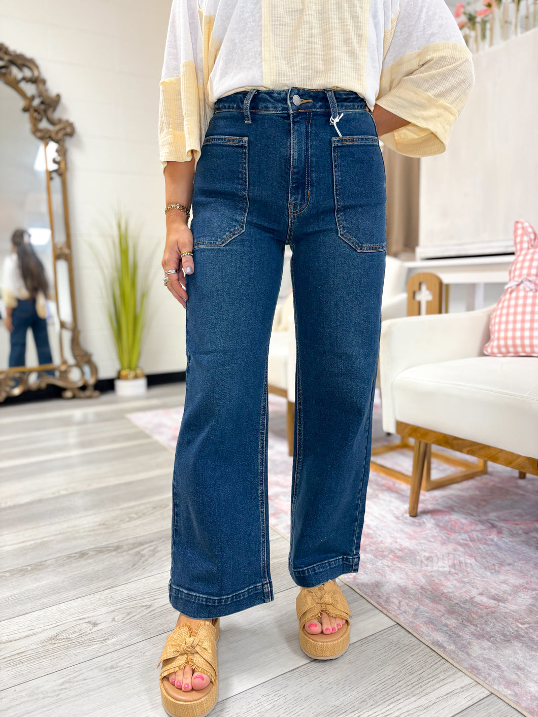 Dear Miss Dark Denim Jeans