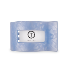 Load image into Gallery viewer, Flat Rectangle Hair Clip | Large | Blue Lagoon

