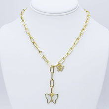Load image into Gallery viewer, Butterfly Sparkle Necklace
