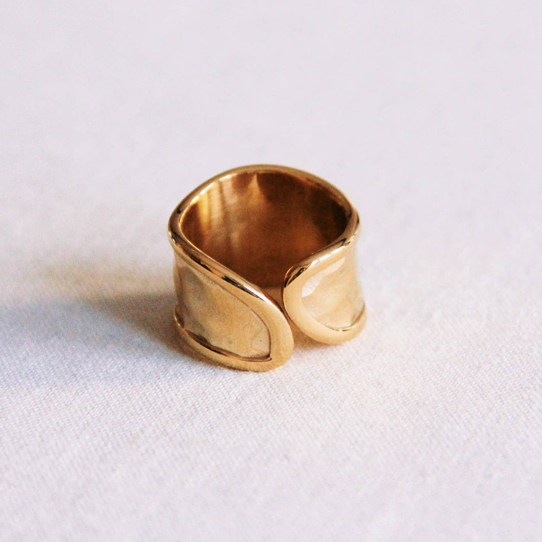 Dented Detail Ring