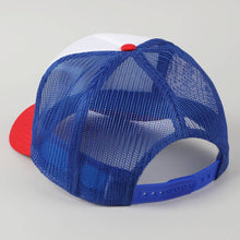 Load image into Gallery viewer, American Flag Embroidery Patch Foam Trucker Hat
