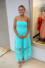 Load image into Gallery viewer, Ocean View Tube Dress - Tiffany Blue
