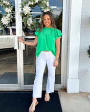 Load image into Gallery viewer, Lilly Ruffle Sleeve Blouse

