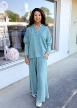 Load image into Gallery viewer, Morning Coffee Top - Faded Teal
