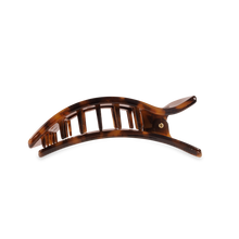 Load image into Gallery viewer, Flat Rectangle Hair Clip | Medium | Tortoise
