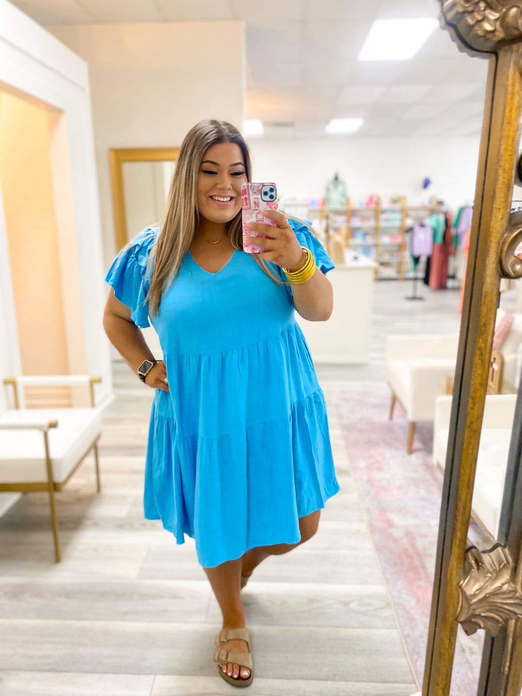 Aqua Marine Dress