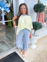 Load image into Gallery viewer, Lemon Blue Top

