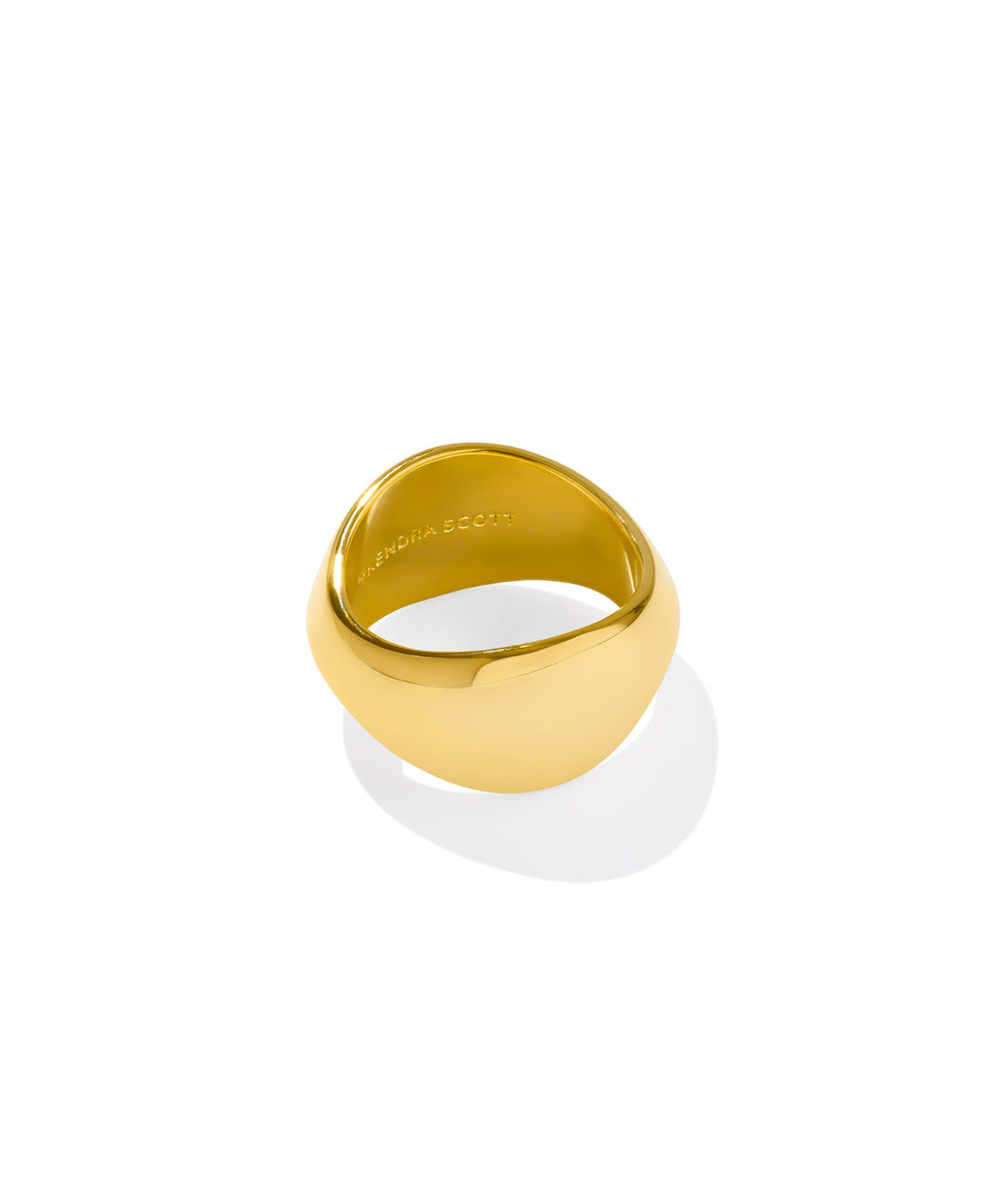 KAIA BAND RING GOLD - SIZE 7