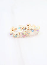 Load image into Gallery viewer, Ashleigh Flower Hoop Earring Opal

