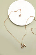 Load image into Gallery viewer, BALLOON BUBBLE PERSONALIZED INITIAL NECKLACE
