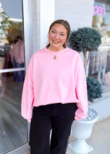 Load image into Gallery viewer, Softie Scuba Sweatshirt - Pink
