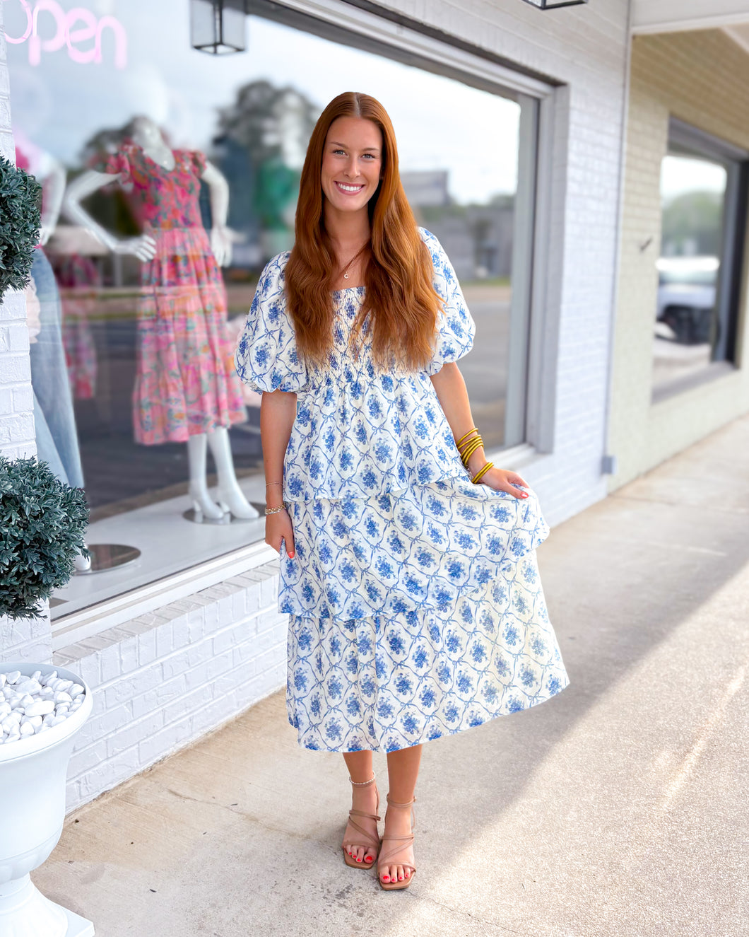 Bubbly Personality Midi Dress