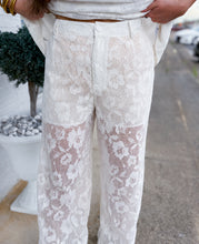 Load image into Gallery viewer, Front Headlines Lace Tunic &amp; Pant set

