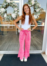 Load image into Gallery viewer, Model Call Fuchsia Pants
