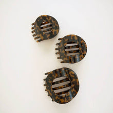 Load image into Gallery viewer, Tortoise | Medium | Flat Circle Hair Clip
