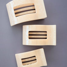 Load image into Gallery viewer, Flat Rectangle Hair Clip | Large | Soft Surf
