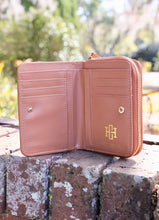 Load image into Gallery viewer, Nadine Zippered Wallet - Camel
