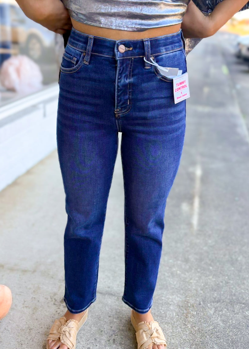 Dark Denim Tummy Control Jeans