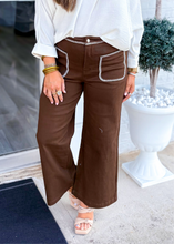 Load image into Gallery viewer, Late Talk Pants - Brown
