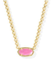Load image into Gallery viewer, ELISA BEADED NECKLACE GOLD AZALEA ILLUSION
